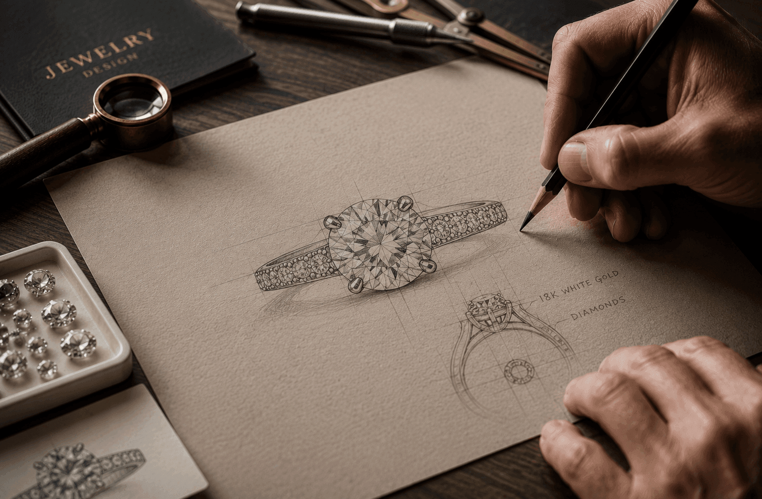 Jewelry sketch